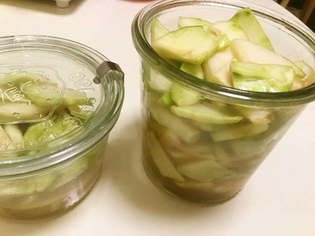 生ザーサイの漬物